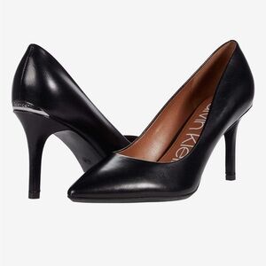 Calvin Klein Gayle Leather Pump sz 8.5